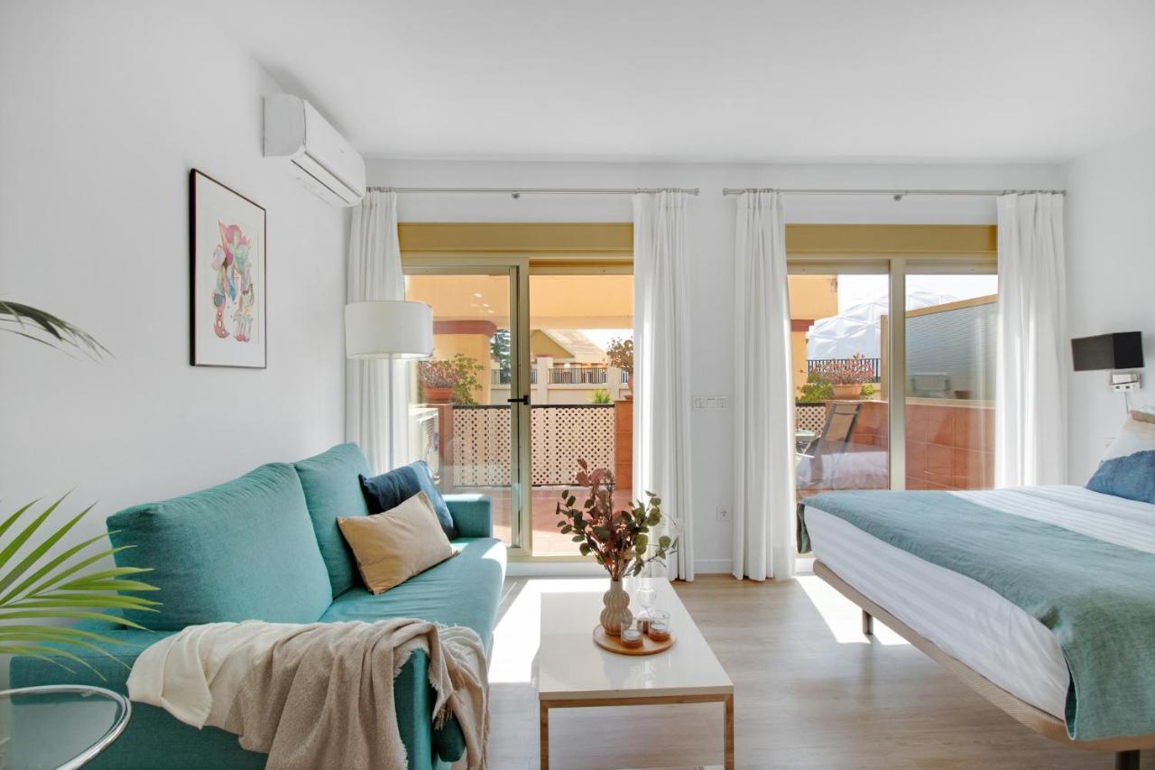 Modern Beach Apartment Romana Playa 723 In Marbella, Elviria Buitenkant foto