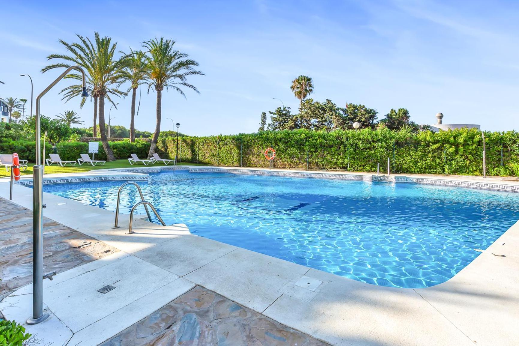 Modern Beach Apartment Romana Playa 723 In Marbella, Elviria Buitenkant foto